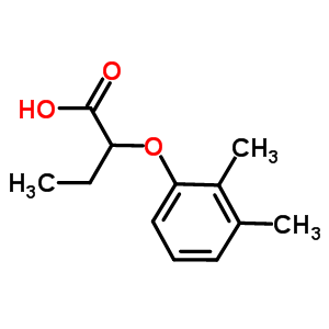 2-(2,3-dimethylphenoxy)butanoic acid Structure,3347-50-0Structure