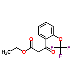 Ethyl 3-oxo-3-(2-(trifluoromethoxy)phenyl)propanoate Structure,334778-38-0Structure