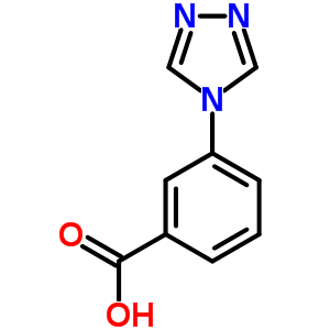 3-[1,2,4]Triazol-4-yl-benzoic acid Structure,335255-80-6Structure