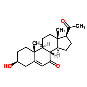 Pregn-5-ene-7,20-dione,3-beta-hydroxy- Structure,33530-84-6Structure