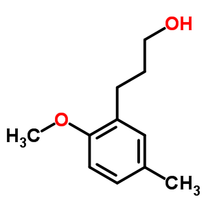 3-(2-Methoxy-5-methyl-phenyl)propan-1-ol Structure,33538-80-6Structure