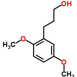 3-(2,5-Dimethoxy-phenyl)-propan-1-ol Structure,33538-81-7Structure