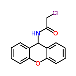 2-Chloro-n-(9h-xanthen-9-yl)acetamide Structure,33564-51-1Structure