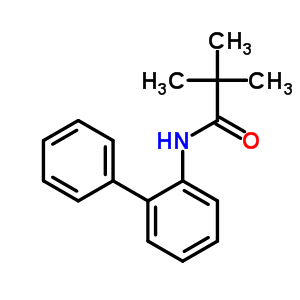 2,2-Dimethyl-n-(2-phenylphenyl)propanamide Structure,33576-57-7Structure