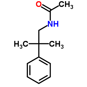 Acetamide, n-(2-methyl-2-phenylpropyl)- Structure,33617-83-3Structure