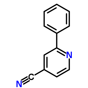 2-Phenylisonicotinonitrile Structure,33744-17-1Structure