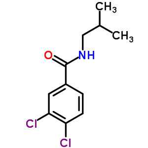 Benzamide,3,4-dichloro-n-(2-methylpropyl)- Structure,33763-66-5Structure