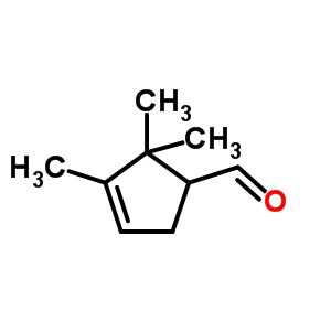 2,2,3-Trimethylcyclopent-3-enecarbaldehyde Structure,33843-21-9Structure