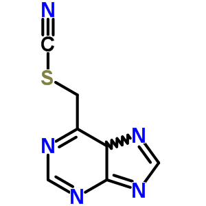 6-(Thiocyanatomethyl)-5h-purine Structure,3389-33-1Structure