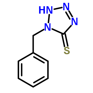 1-Benzyl-1h-tetrazole-5-thiol Structure,33898-72-5Structure