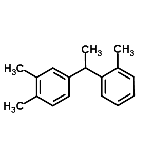 1,2-Dimethyl-4-(1-o-tolyl-ethyl)-benzene Structure,33967-15-6Structure