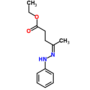 (4E)-4-(苯肼基)戊酸乙酯結(jié)構(gòu)式_3397-38-4結(jié)構(gòu)式