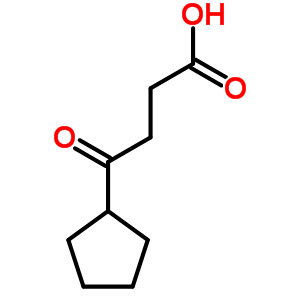 4-Cyclopentyl-4-oxobutanoic acid Structure,3400-90-6Structure