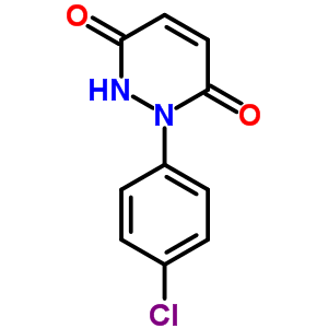 3,6-Pyridazinedione,1-(4-chlorophenyl)-1,2-dihydro- Structure,34019-61-9Structure