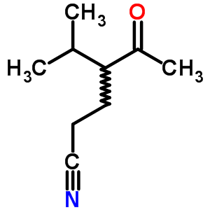 4-Acetyl-5-methyl-hexanenitrile Structure,34041-01-5Structure