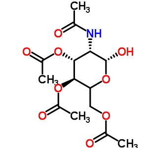 2-(Acetylamino)-2-deoxy-d-glucopyranose 3,4,6-triacetate Structure,34051-43-9Structure