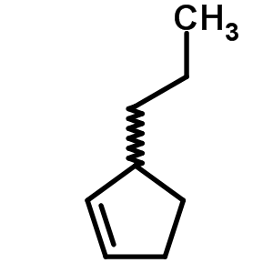 3-Propylcyclopentene Structure,34067-75-9Structure