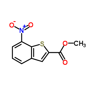 Methyl7-nitrobenzo[b]thiophene-2-carboxylate Structure,34084-89-4Structure