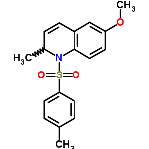 6-Methoxy-2-methyl-1-(4-methylphenyl)sulfonyl-2h-quinoline Structure,34129-50-5Structure