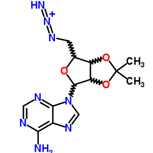 2’-O,3’-o-isopropylidene-5’-deoxy-5’-azidoadenosine Structure,34245-48-2Structure