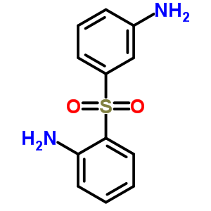 2,3-Diamino[sulfonylbisbenzene] Structure,34262-29-8Structure