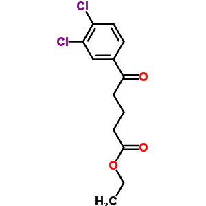 5-(3,4-二氯苯基)-5-氧代戊酸乙酯結(jié)構(gòu)式_342636-46-8結(jié)構(gòu)式