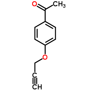 1-[4-(2-Propynyloxy)phenyl]-1-ethanone Structure,34264-14-7Structure