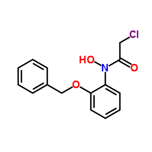 2-Chloro-n-hydroxy-n-(2-phenylmethoxyphenyl)acetamide Structure,34287-99-5Structure