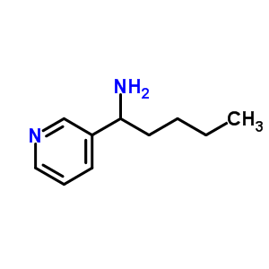 1-(3-Pyridinyl)-1-pentanamine Structure,343271-89-6Structure