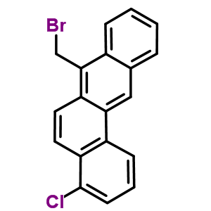 4-Chloro-7-bromomethylbenz[a]anthracene Structure,34346-99-1Structure