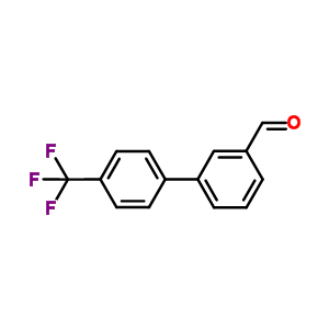 4-Trifluoromethylbiphenyl-3-carbaldehyde Structure,343604-24-0Structure