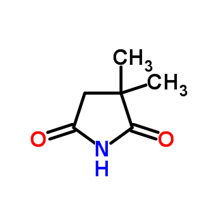 3,3-Dimethylpyrrolidine-2,5-dione Structure,3437-29-4Structure