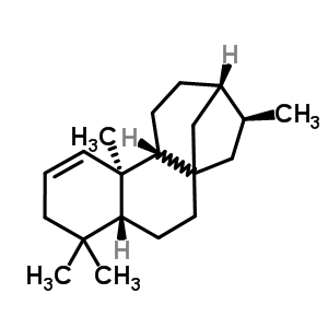 貝殼杉烯結構式_34424-57-2結構式