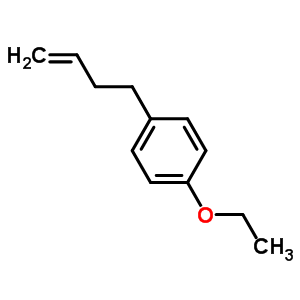 4-(4-乙氧基苯基)-1-丁烯結(jié)構(gòu)式_344408-46-4結(jié)構(gòu)式