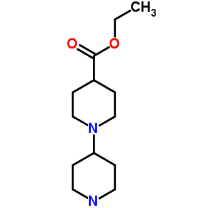 [1,4]Bipiperidinyl-4-carboxylic acid ethyl ester Structure,344779-08-4Structure