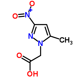 (5-Methyl-3-nitro-pyrazol-1-yl)-acetic acid Structure,344912-39-6Structure