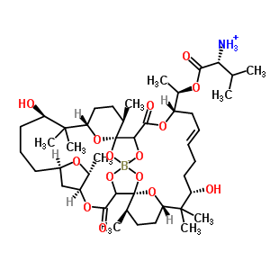 硼霉素結(jié)構(gòu)式_34524-20-4結(jié)構(gòu)式