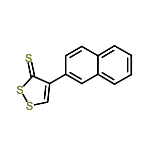 4-Naphthalen-2-yldithiole-3-thione Structure,34547-90-5Structure