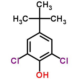 4-Tert-butyl-2,6-dichlorophenol Structure,34593-75-4Structure