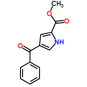 Methyl 4-benzoyl-1h-pyrrole-2-carboxylate Structure,34628-36-9Structure