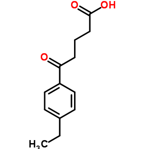 5-(4-乙基苯基)-5-氧代戊酸結(jié)構(gòu)式_34670-04-7結(jié)構(gòu)式