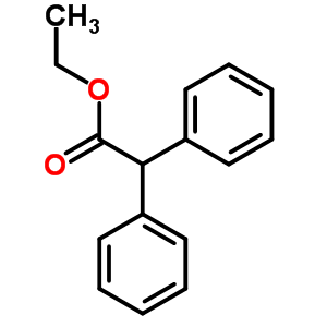 Ethyl 2,2-diphenylacetate Structure,3468-99-3Structure