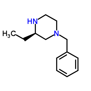 (R)-3-n-benzyl-2-ethyl piperazine Structure,347195-55-5Structure