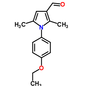 1-(4-Ethoxy-phenyl)-2,5-dimethyl-1h-pyrrole-3-carbaldehyde Structure,347331-41-3Structure