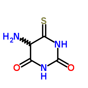 5-Amino-6-thioxodihydropyrimidine-2,4(1h,3h)-dione Structure,34771-17-0Structure