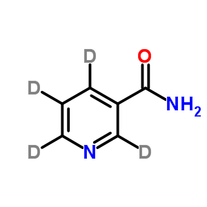 Nicotinamide-2,4,5,6-d4 Structure,347841-88-7Structure