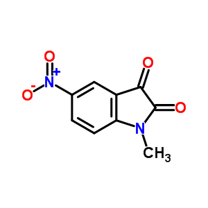 1-Methyl-5-nitro-isatin Structure,3484-32-0Structure