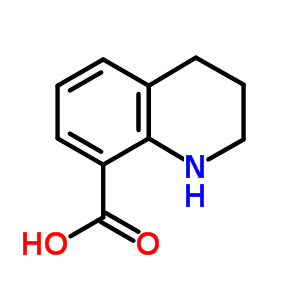 1,2,3,4-Tetrahydro-8-quinolinecarboxylic acid Structure,34849-19-9Structure