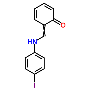 Phenol,2-[[(4-iodophenyl)imino]methyl]- Structure,3489-07-4Structure