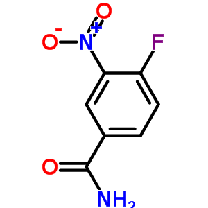 4-Fluoro-3-nitrobenzamide Structure,349-02-0Structure